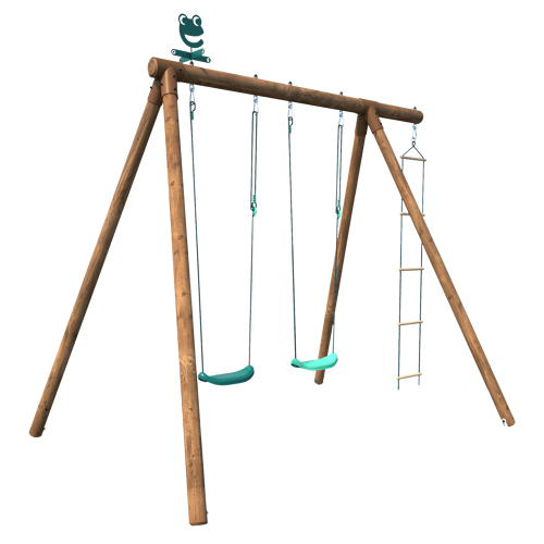 SOULET - Portique en bois...