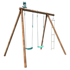 SOULET - Portique en bois...