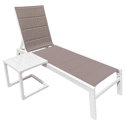 Set bain de soleil et table...