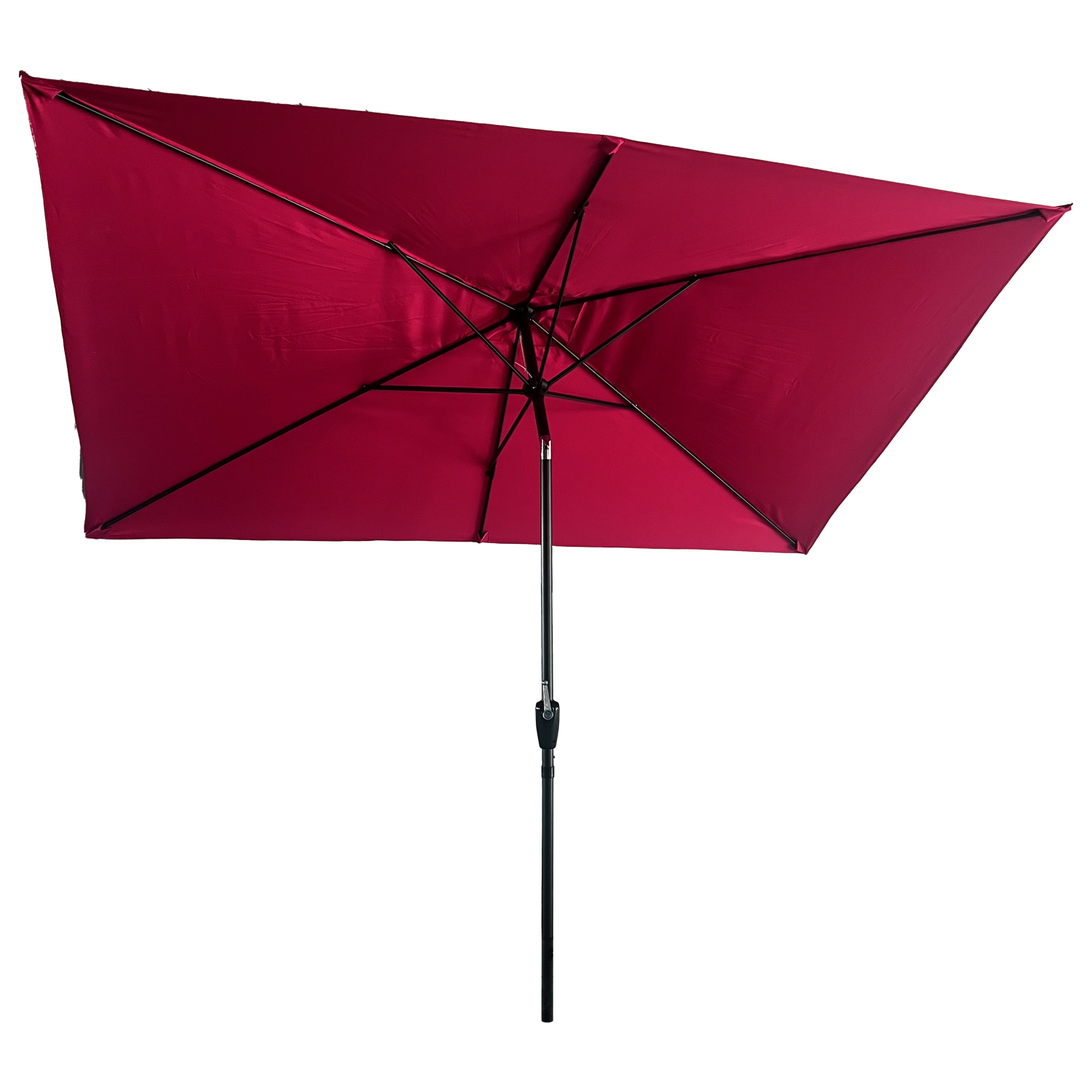 HAPUNA rechte paraplu rechthoekig 2x3m fuchsia