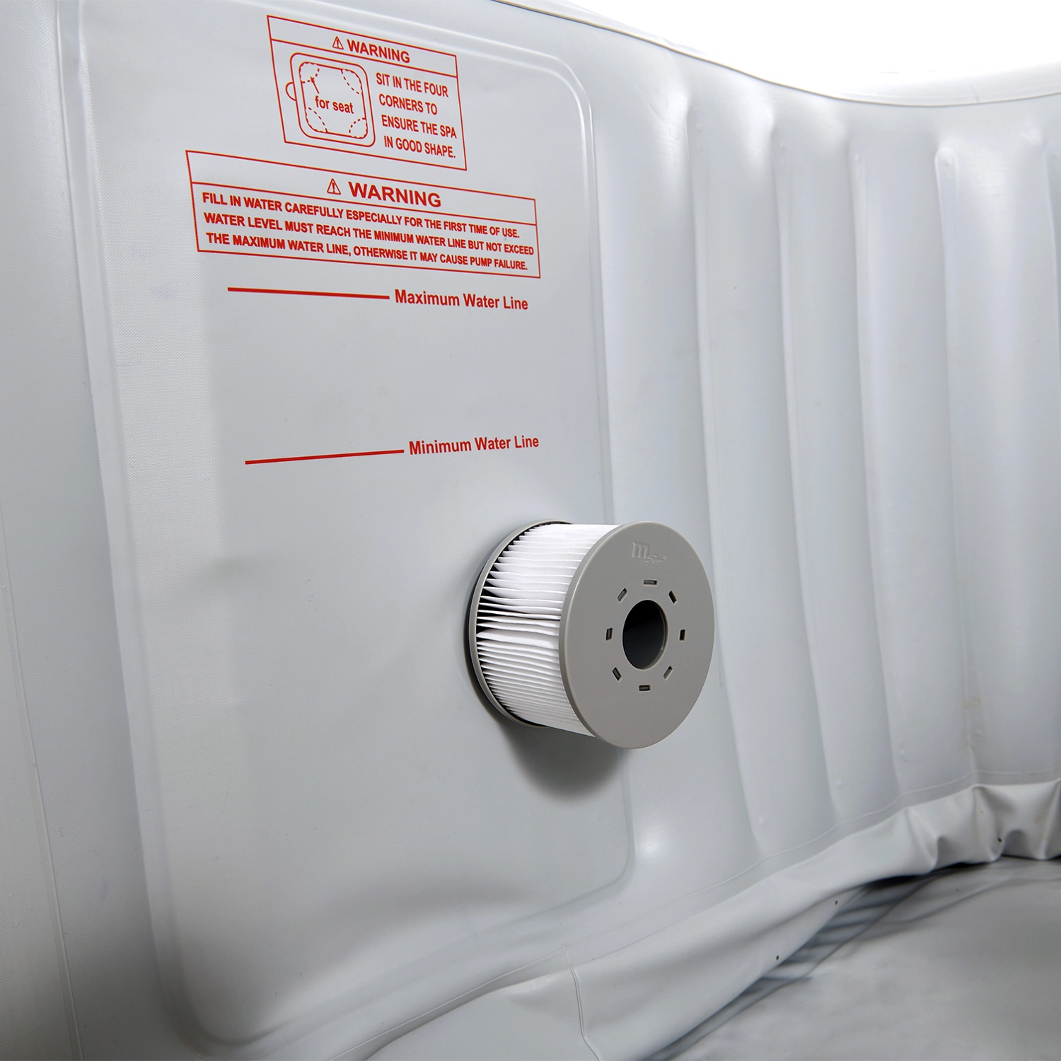MSPA - Lot de 2 cartouches filtrantes pour spa gonflable Mspa