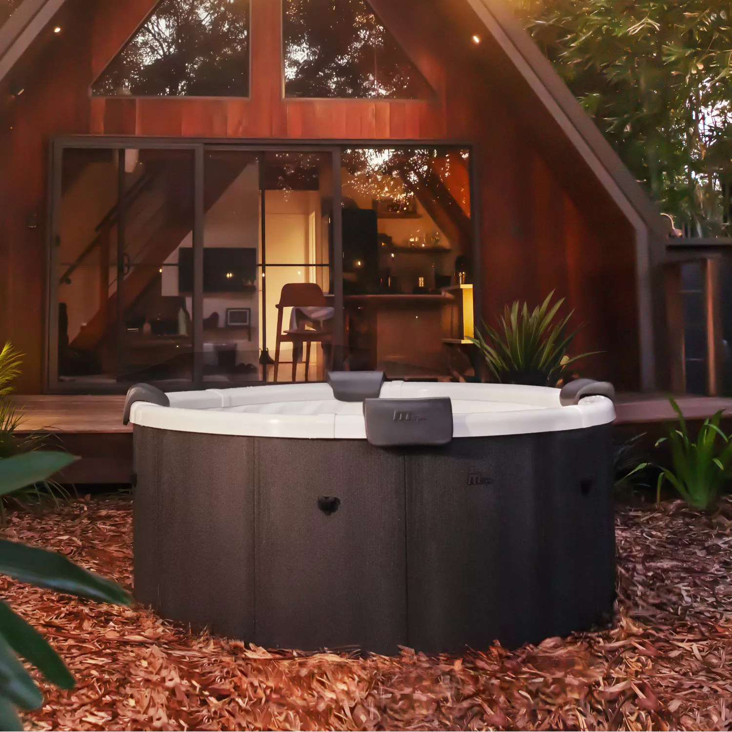 MSPA - Spa rigide connecté rond Ø 182cm DENVER - 6 places