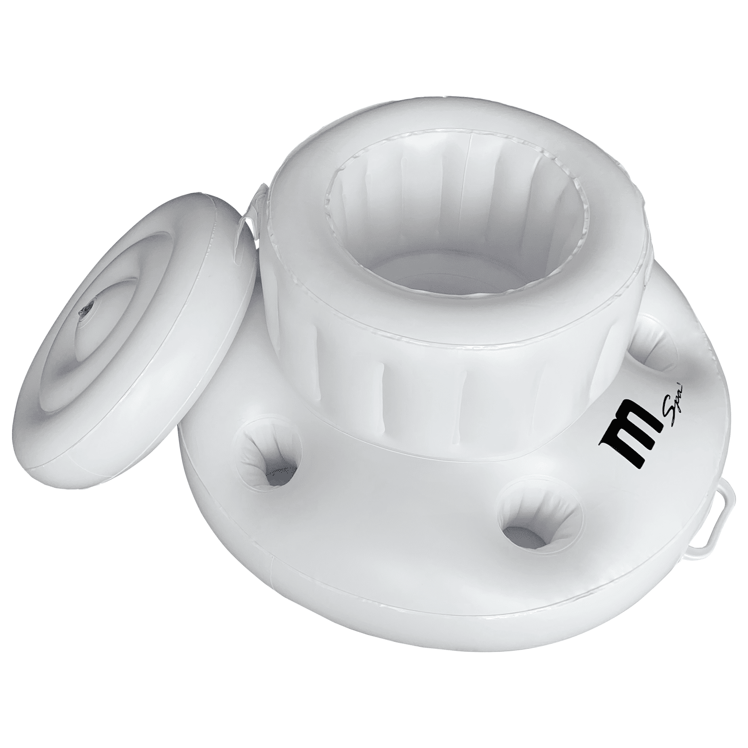 MSPA - Spa rigide connecté carré 180cm OSLO AERO PLUS - 6 places + bar flottant