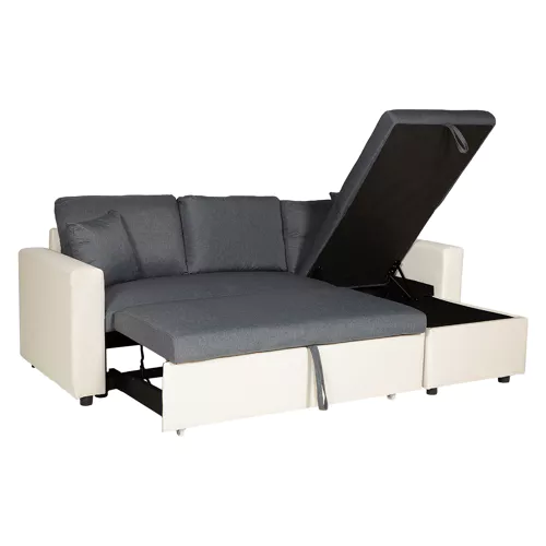 Sofá cama esquinero de 3...