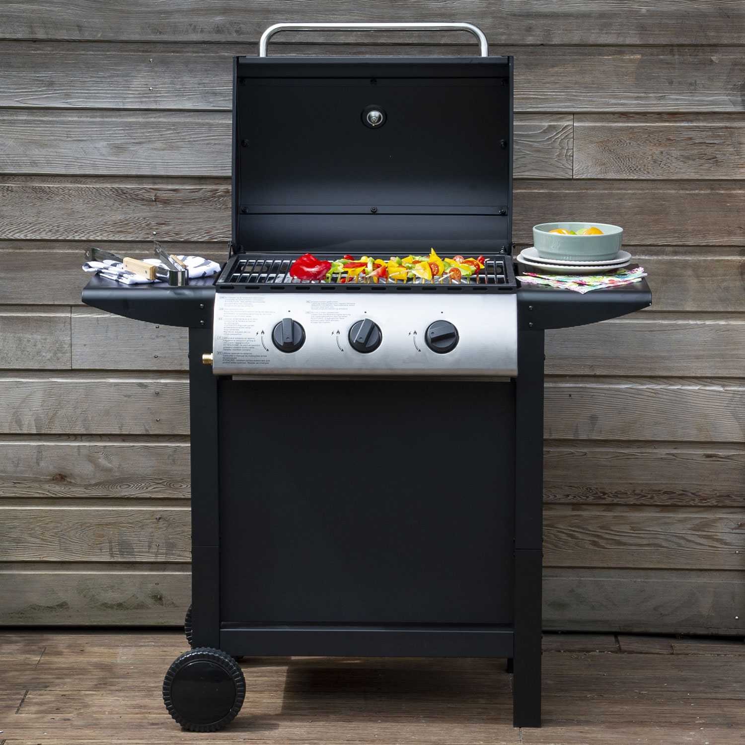 HAWAÏ Gas Barbecue - 3 branders 8,4kW