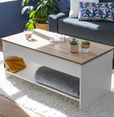 Table basse avec plateau...
