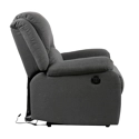 Fauteuil électrique inclinable CLOUD gris anthracite