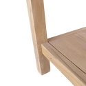 Meuble double vasque en teck massif 120cm DEWI