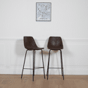 2er Set Vintage-Barhockern...