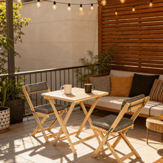 Ensemble table et chaises 2...