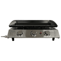 Bakplaat op gas SÉVILLE - 3 branders 7,5kW