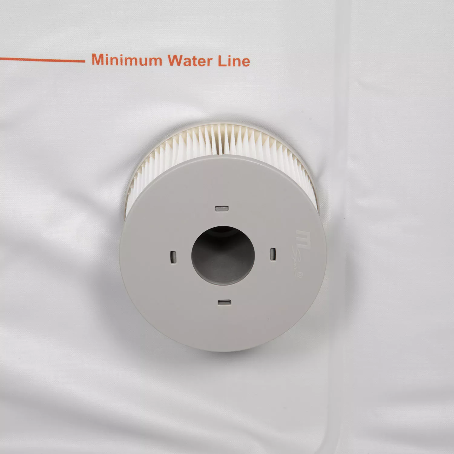 MSPA - Spa gonflable carré 185cm LITE - 6 places