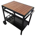 Carrito bar exterior para plancha AVEIRO