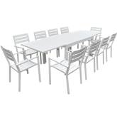 Salon de jardin extensible...