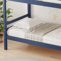 Kinderstapelbed 190x90cm donkerblauw AMBER
