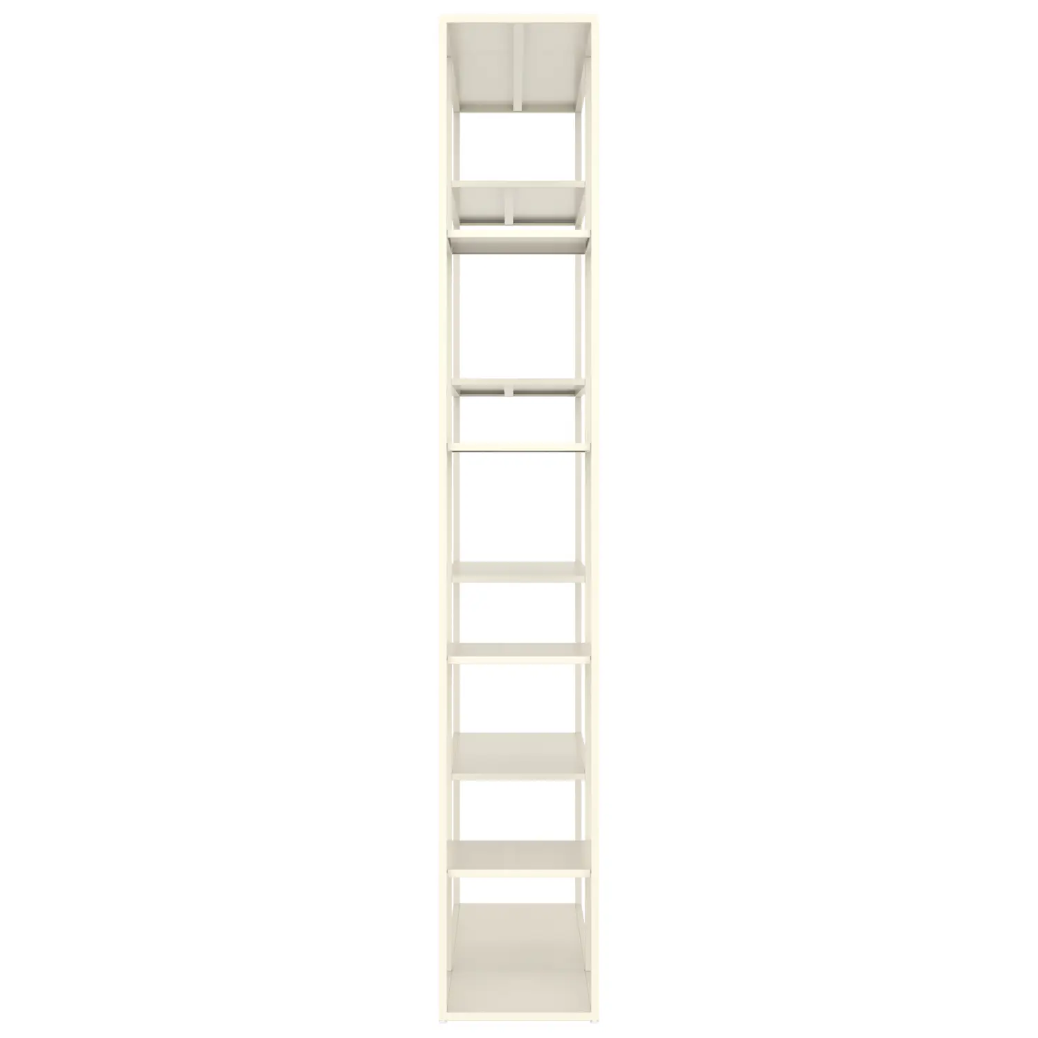 Estantería de metal 189cm blanca