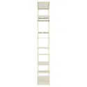 Estantería de metal 189cm blanca