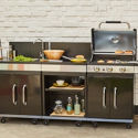 COOK'IN GARDEN - Cuisine extérieure modulable FIDGI 3
