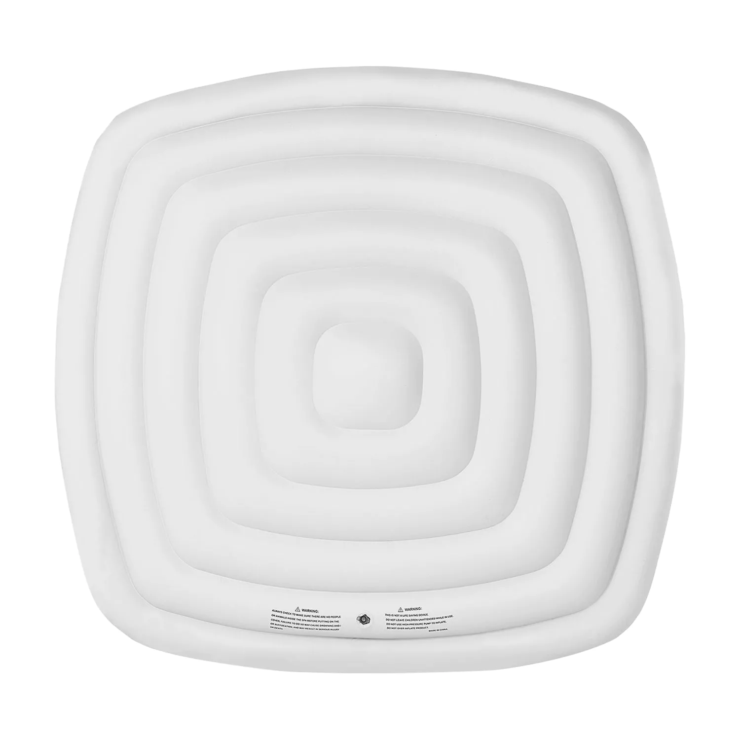 MSPA - Couvercle gonflable isolant pour spa gonflable carré 4 places Mspa