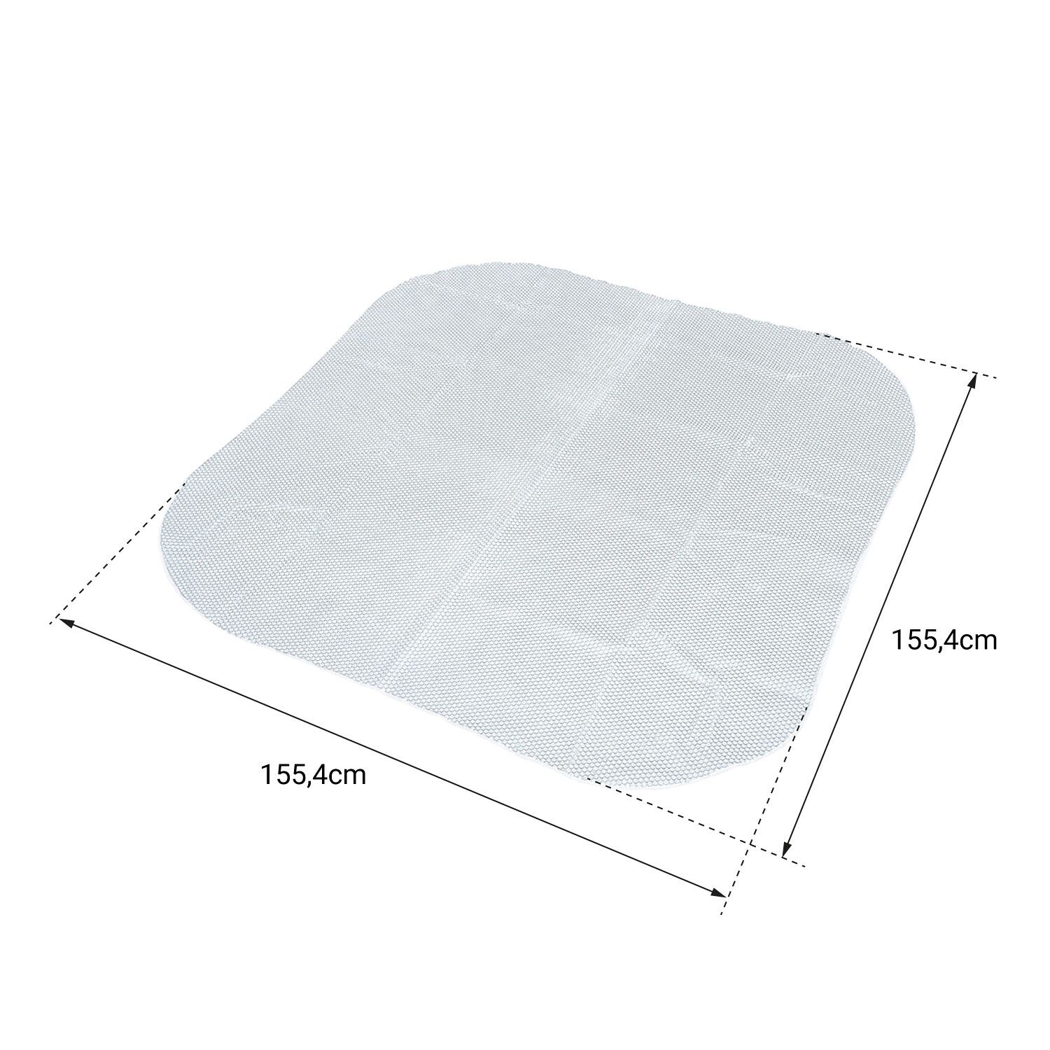 MSPA - Tapis isothermique à bulles pour spa gonflable carré 4 places Mspa