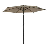 Parasol droit rond 2,70m de...