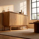 Buffet en bois 120cm