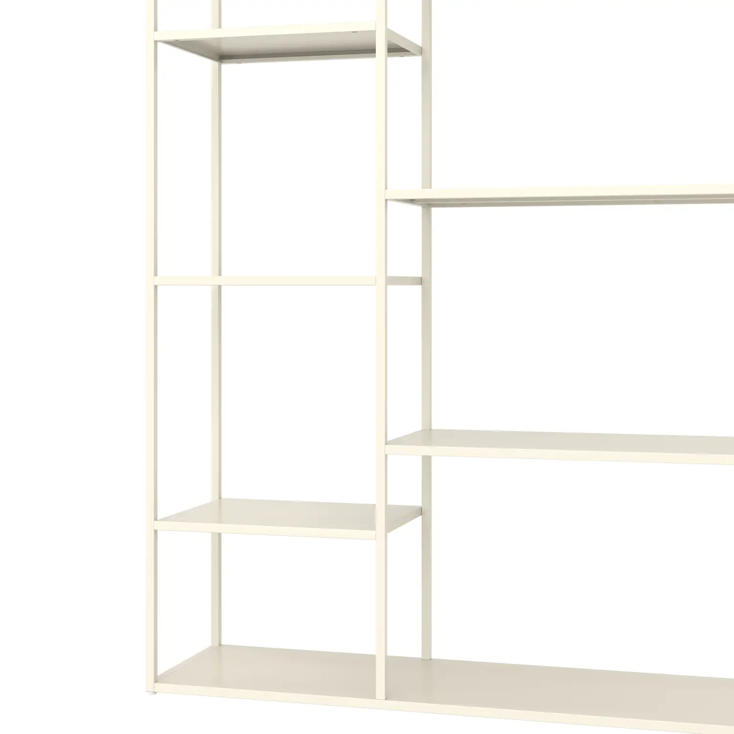 Estantería de metal 189cm blanca