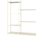 Estantería de metal 189cm blanca