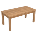 Mesa de teca rectangular 100x40cm KUTA