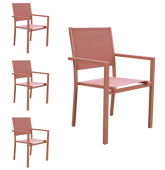 Lot de 4 chaises en...