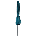 HAPUNA guarda-chuva redondo direito 3,30m de diâmetro azul