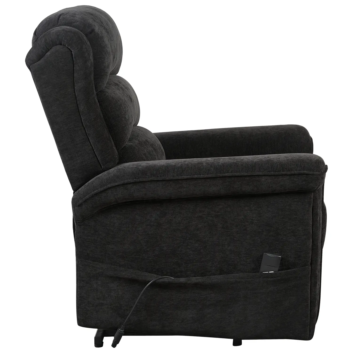 Fauteuil électrique inclinable gris