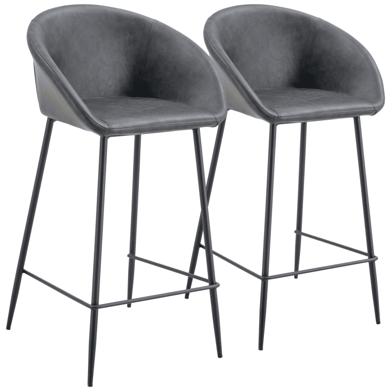 Lot de 2 tabourets de bar... - Happy Garden