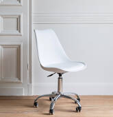 Silla de oficina blanca...