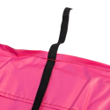 Tappeto di protezione reversibile per trampolino Ø370cm PERTH - grigio/rosa