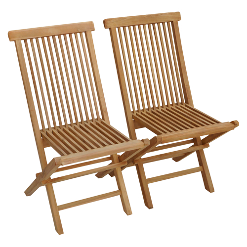 Lot de 2 chaises de jardin...