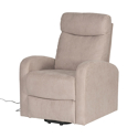 Fauteuil électrique inclinable GABY taupe