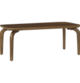 Mesa baja de madera maciza...
