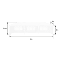 Ontvangsttent 3 × 9m ALIZÉ