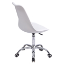 ANNE cadeira de escritório ajustável em altura branca