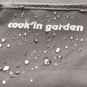 Cook'in Garden - Funda para barbacoa de gas FLAVO 76 SC sobre carro