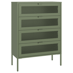 Mueble zapatero metálico...