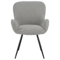 Silla de chenilla gris EVA