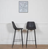 Lot de 2 tabourets de bar...