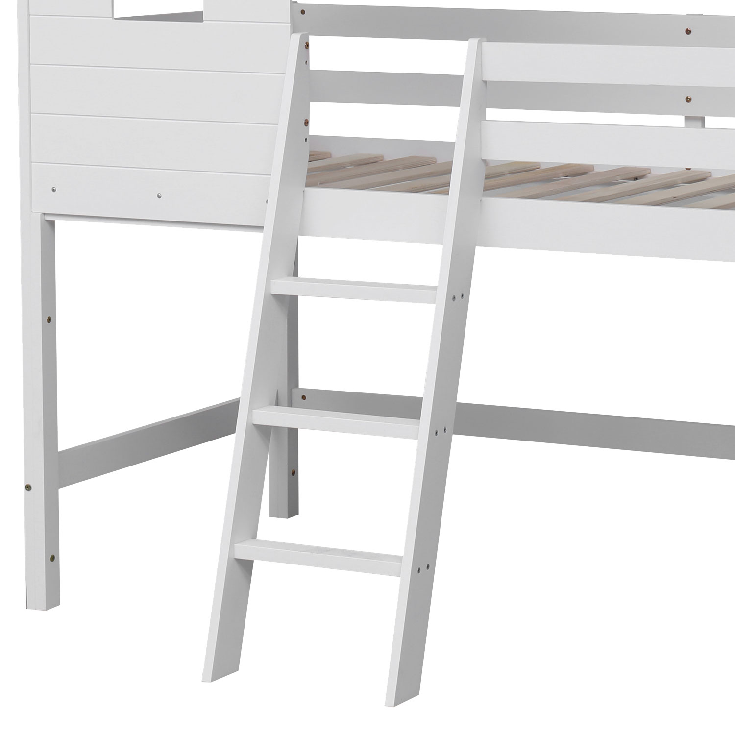 Mezzanine cama para crianças 190x90cm MARGOT branco