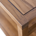 Meuble sous vasque en teck massif 80cm DEWI