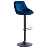 Tabouret de bar en velours...