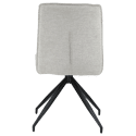 Lot de 2 chaises en tissu beige AREN