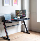 Mesa gaming con LED