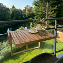 Tavolo da balcone pieghevole SUMBA in acacia